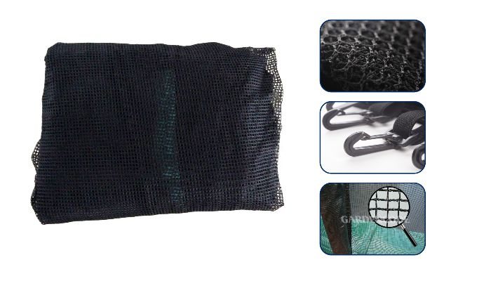 trampoline safety nets material