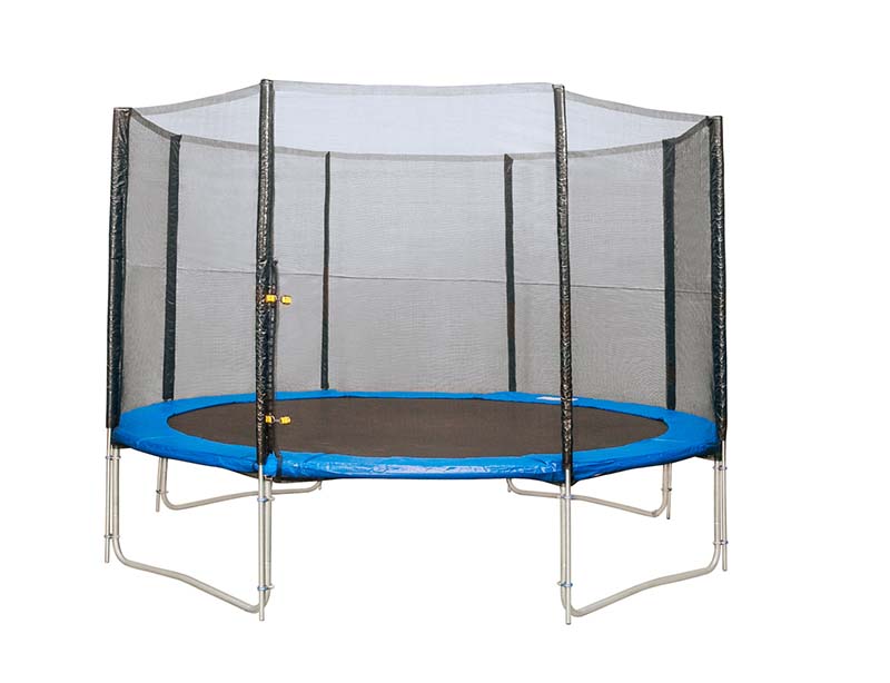 4 legs trampoline with 8 poles