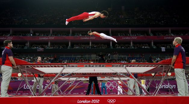 Olympics trampoline