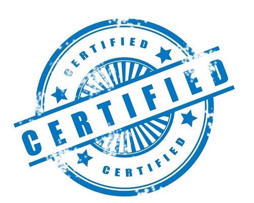 certification of trampoline