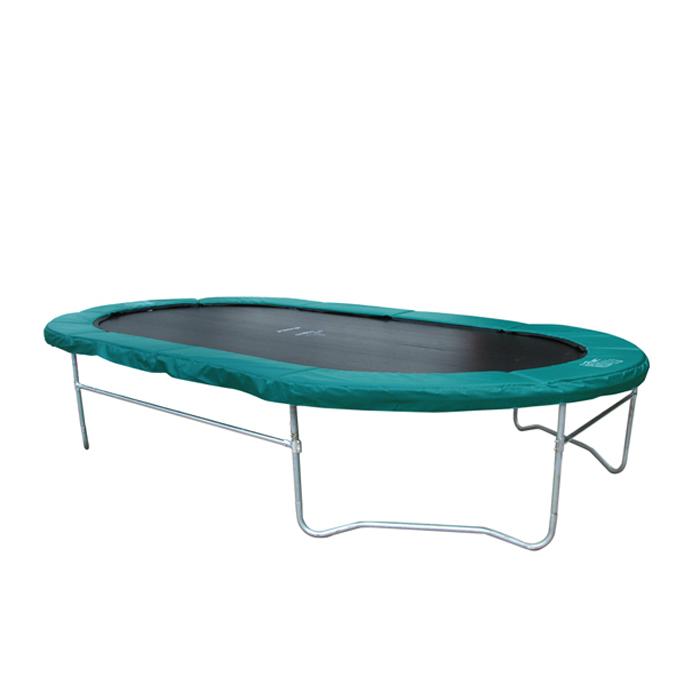 Oval trampolines